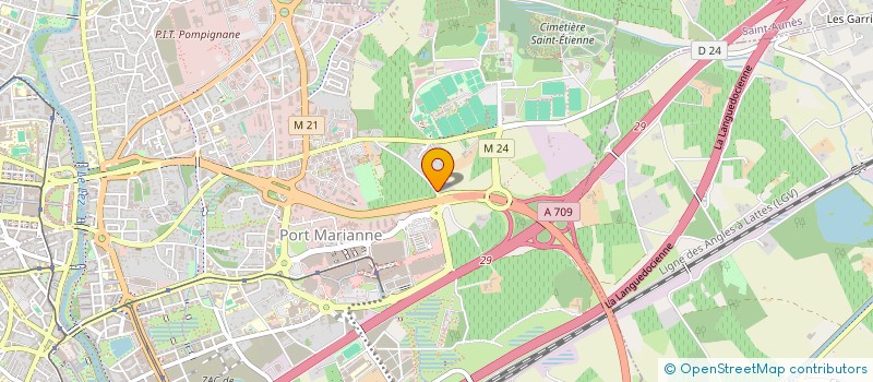 localisation de l'entreprise SCI DU 5 RUE MARCEAU à MONTPELLIER