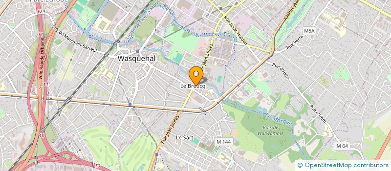 localisation de l'entreprise SCI DU 5 RUE MEUREIN A LILLE  VILLENEUVE-D'ASCQ