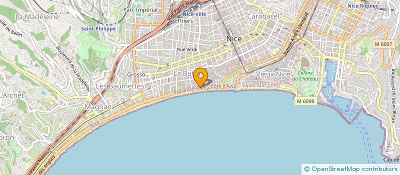 localisation de l'entreprise SCI DU 5 RUE MEYERBEER à NICE