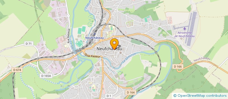 localisation de l'entreprise SCI DU 5 RUE NEUVE à NEUFCHATEAU