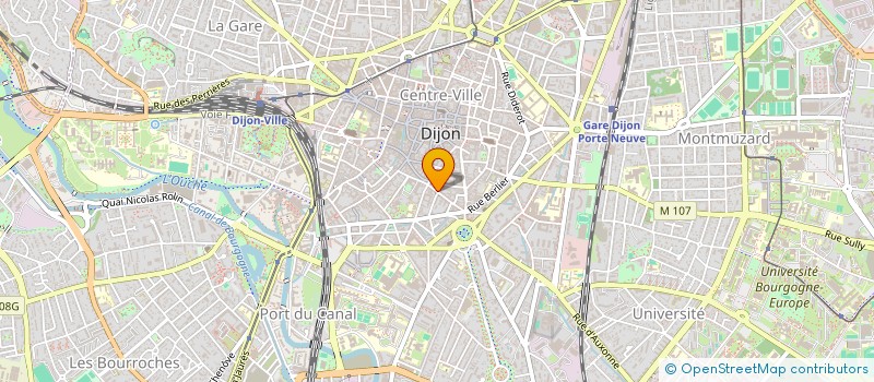 localisation de l'entreprise SCI DU 5 RUE PIERRE CURIE à DIJON