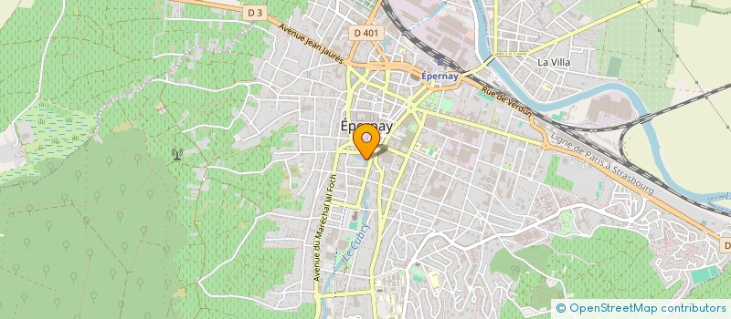 localisation de l'entreprise SCI DU 5 RUE ST MARTIN à EPERNAY