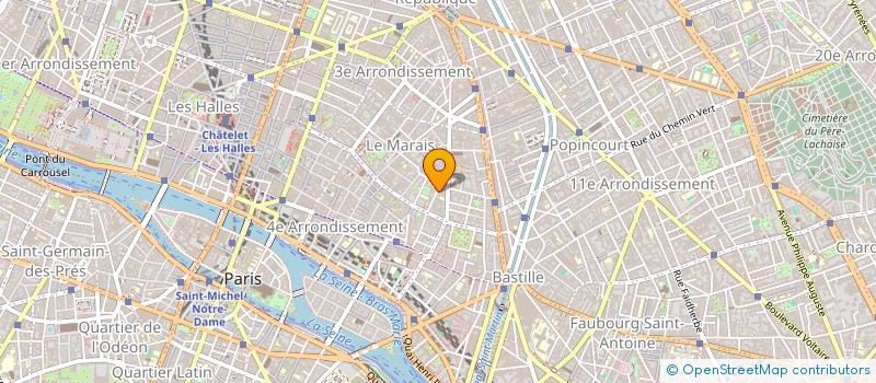 localisation de l'entreprise SCI DU 50 R DE SEVIGNE  PARIS