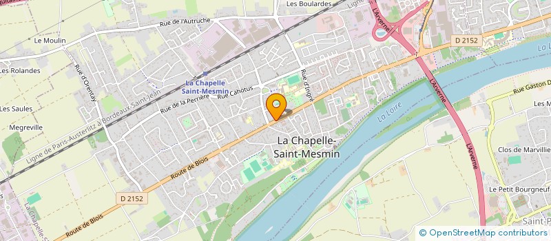 localisation de l'entreprise SCI DU 50 RN à LA CHAPELLE-SAINT-MESMIN