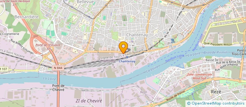 localisation de l'entreprise SCI DU 50 ROUTE DE WITRY LES REIMS à NANTES