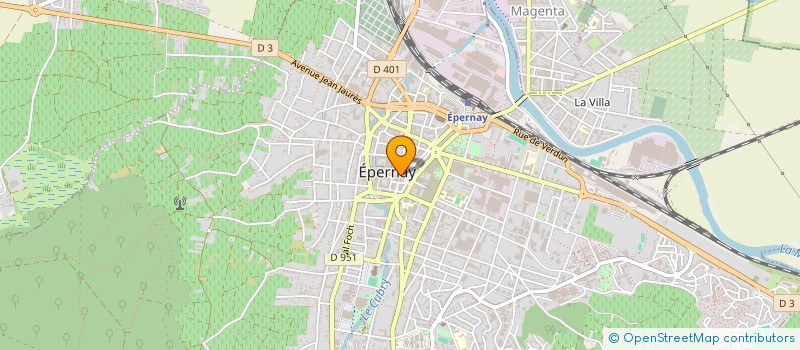localisation de l'entreprise SCI DU 50 RUE SAINT THIBAULT  EPERNAY