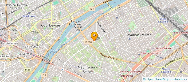 localisation de l'entreprise SCI DU 51 BOULEVARD DU CHATEAU à NEUILLY-SUR-SEINE