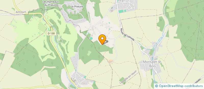 localisation de l'entreprise SCI DU 51 JUIN  LAINVILLE-EN-VEXIN