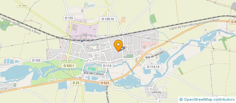 localisation de l'entreprise SCI DU 51 RUE D ALSACE à COURVILLE-SUR-EURE
