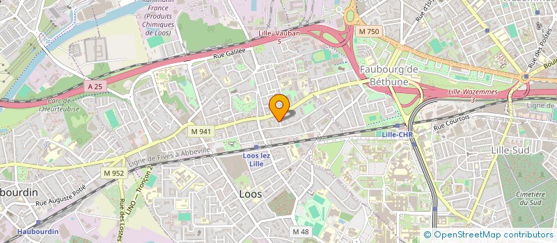 localisation de l'entreprise SCI DU 51 RUE FERRER  LOOS