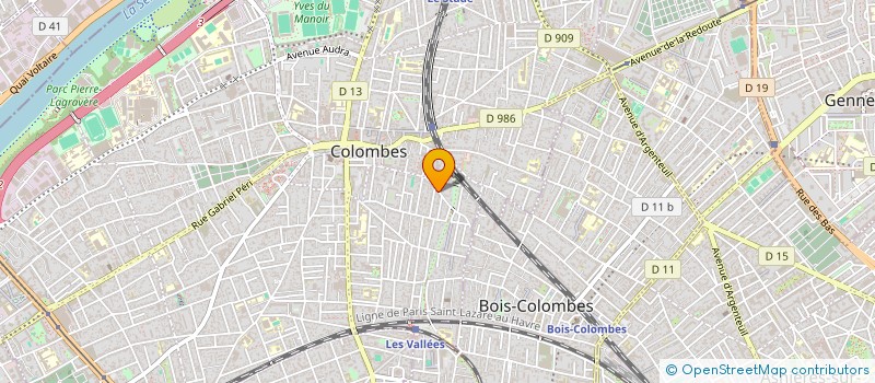 localisation de l'entreprise SCI DU 52 RUE DES BARTOUX 92150 SURESNES  COLOMBES