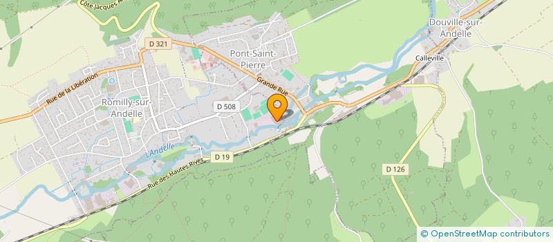 localisation de l'entreprise SCI DU 52 RUE DES MINIMES  ROMILLY-SUR-ANDELLE