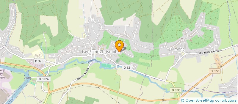 localisation de l'entreprise SCI DU 52 RUE DU GENERAL CUSTINES  LAY-SAINT-CHRISTOPHE