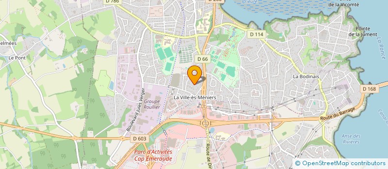 localisation de l'entreprise SCI DU 52 RUE LEVAVASSEUR  DINARD