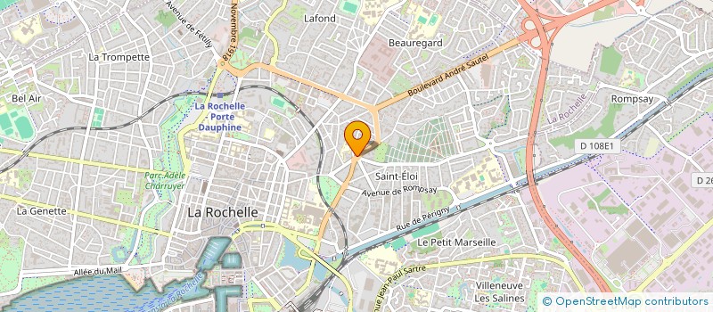 localisation de l'entreprise SCI DU 53 AV DE LA PORTE ROYALE  LA ROCHELLE