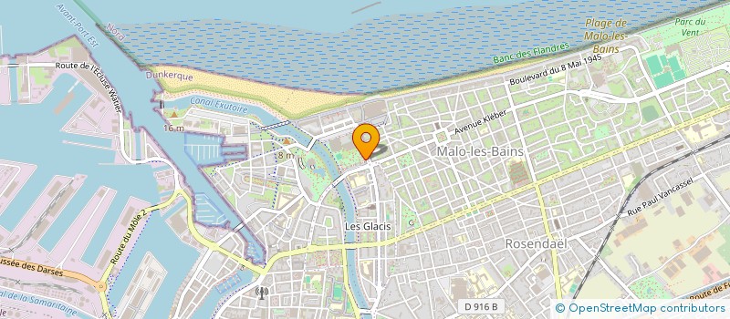 localisation de l'entreprise SCI DU 53 AVENUE DE LA LIBERATION à DUNKERQUE