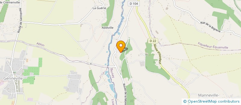 localisation de l'entreprise SCI DU 53 RUE BASSE  MANNEVILLE-LA-RAOULT