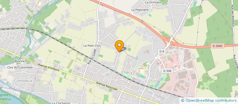 localisation de l'entreprise SCI DU 539 RUE LEONARD DE VINCI à ORLEANS