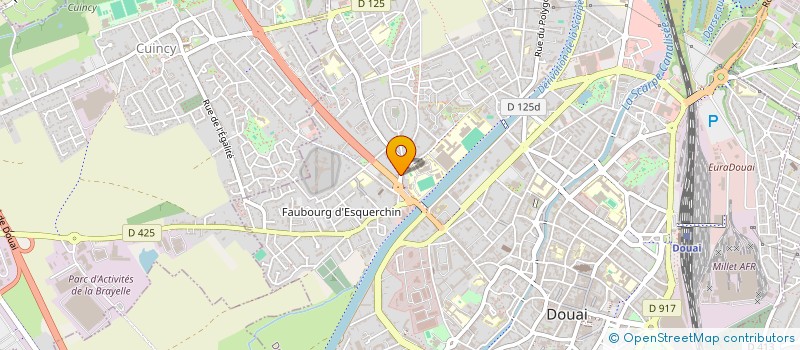 localisation de l'entreprise SCI DU 54 R CHARLES MATHIEU à DOUAI