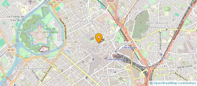 localisation de l'entreprise SCI DU 54 RUE DE LA CLEF à LILLE