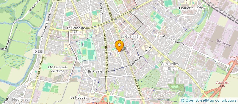 localisation de l'entreprise SCI DU 544 RUE DU CHEMIN VERT  IFS