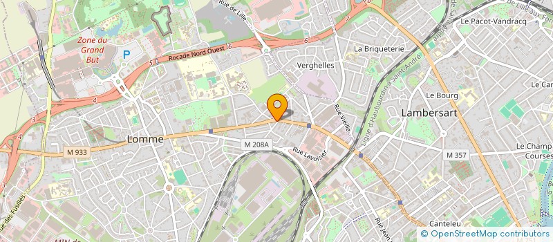 localisation de l'entreprise SCI DU 547 AV DK à LILLE
