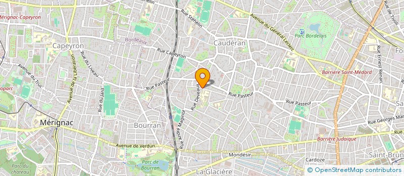 localisation de l'entreprise SCI DU 55 RUE DU BREAU  BORDEAUX