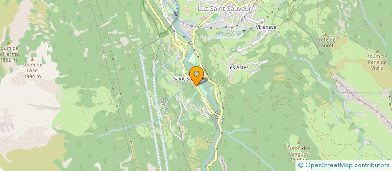 localisation de l'entreprise SCI DU 56 AV DE L'IMPERATRICE EUGENIE 65120 LUZ ST SAUVEUR  LUZ-SAINT-SAUVEUR