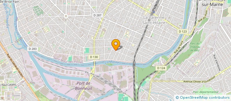 localisation de l'entreprise SCI DU 56 RUE A.BRIAND à SAINT-MAUR-DES-FOSSES