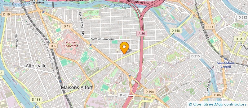 localisation de l'entreprise SCI DU 56 RUE CECILE à MAISONS-ALFORT