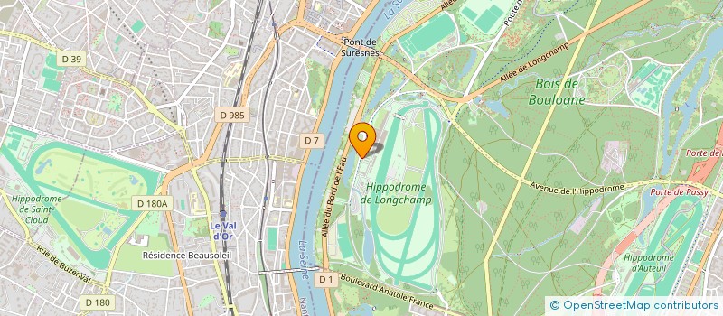 localisation de l'entreprise SCI DU 56 RUE DE COURCELLES A PARIS  PARIS