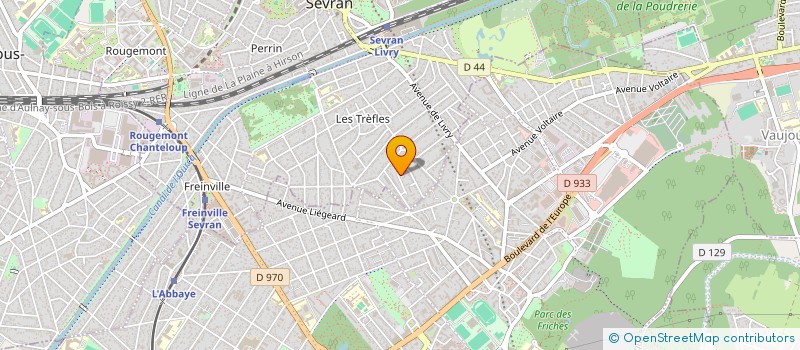 localisation de l'entreprise SCI DU 56 RUE GALLIENI à SEVRAN