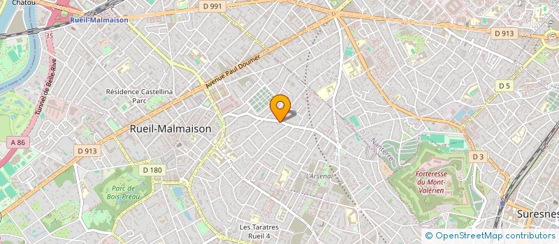 localisation de l'entreprise SCI DU 56 RUE MAURICE THOREZ A NANTERRE à RUEIL-MALMAISON
