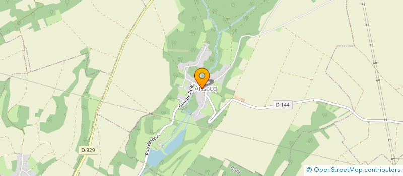 localisation de l'entreprise SCI DU 57 GRANDE RUE  ANSACQ