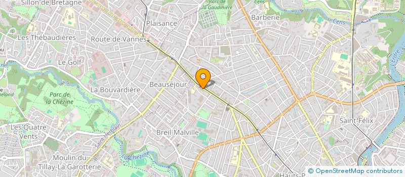 localisation de l'entreprise SCI DU 57 RTE DE VANNES à NANTES