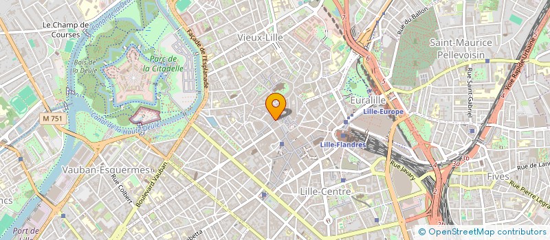 localisation de l'entreprise SCI DU 57 RUE DE BETHUNE à LILLE