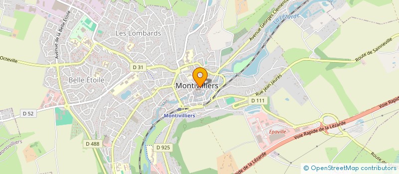 localisation de l'entreprise SCI DU 57 RUE FELIX FAURE  MONTIVILLIERS