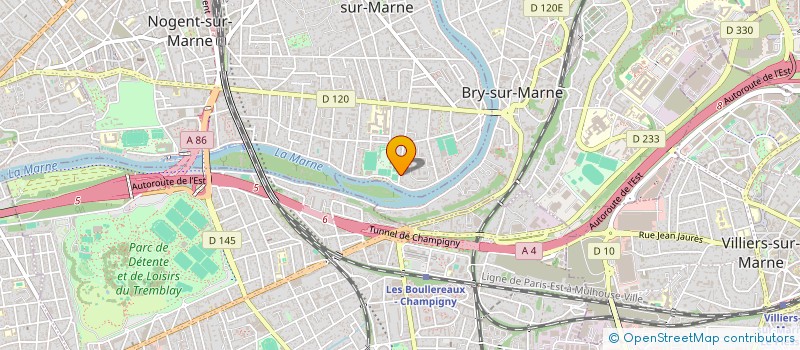 localisation de l'entreprise SCI DU 57 RUE GANNERON  LE PERREUX-SUR-MARNE