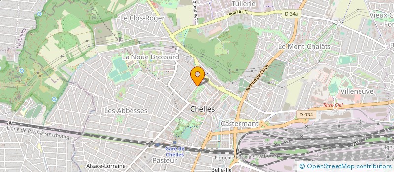 localisation de l'entreprise SCI DU 57 RUE J. SCHLOSSER  CHELLES