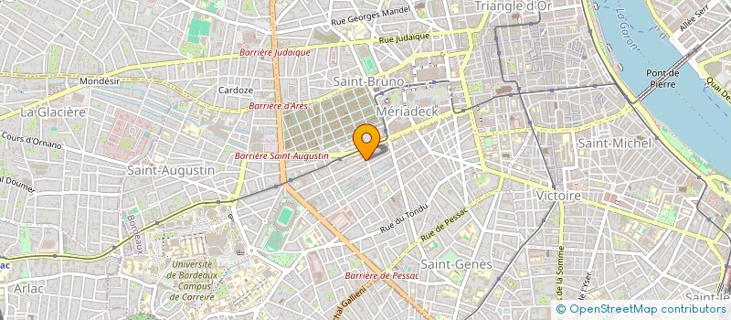 localisation de l'entreprise SCI DU 58 60 RUE GUILLAUME LEBLANC  ARES