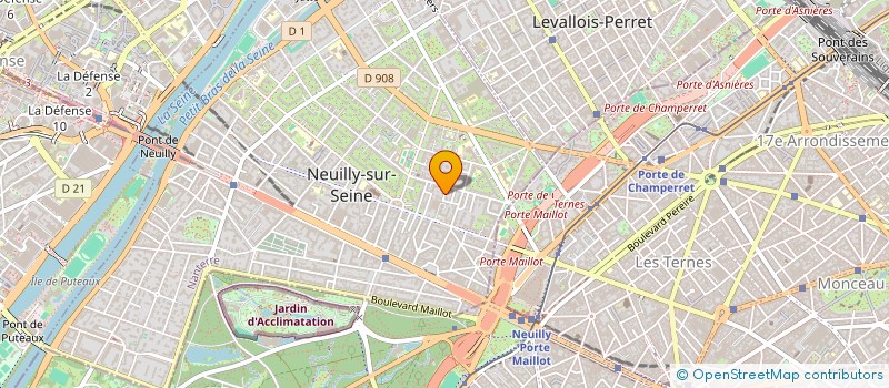 localisation de l'entreprise SCI DU 58 RUE DE WATTIGNIES à NEUILLY-SUR-SEINE