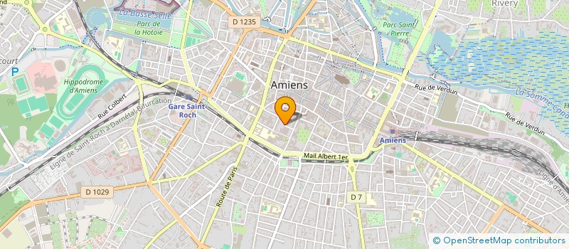 localisation de l'entreprise SCI DU 59 BD DE ST QUENTIN  AMIENS