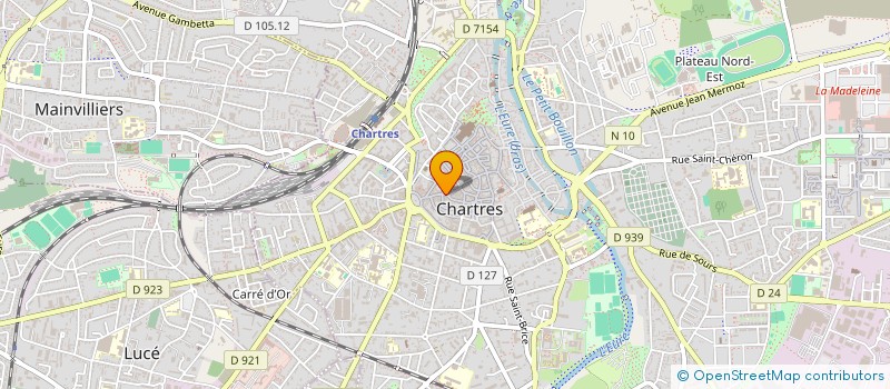 localisation de l'entreprise SCI DU 6-12 RUE DU BOIS MERRAIN à CHARTRES