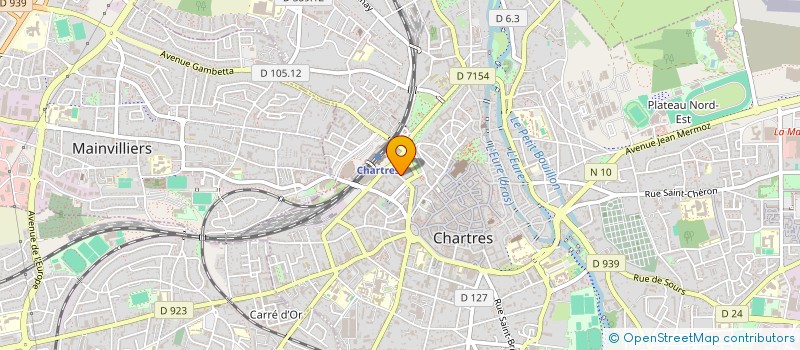 localisation de l'entreprise SCI DU 6-8 AV JEHAN DE BEAUCE à CHARTRES
