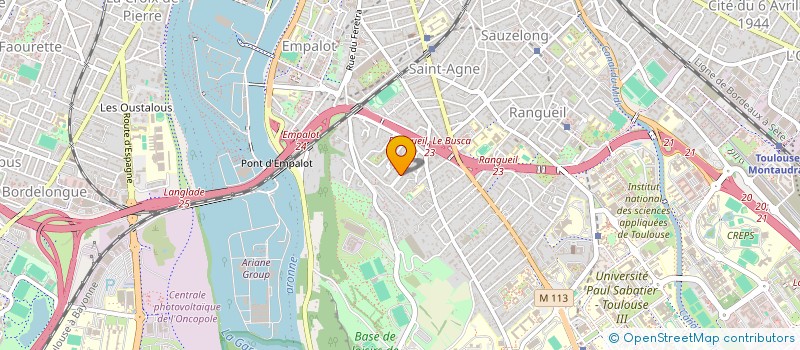 localisation de l'entreprise SCI DU 6 à TOULOUSE