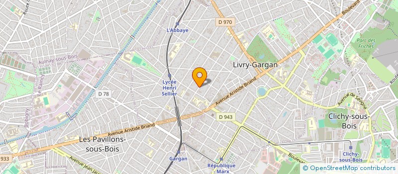 localisation de l'entreprise SCI DU 6 AV FIRMIN DIDOT à LIVRY-GARGAN