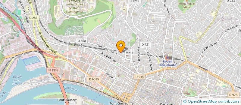 localisation de l'entreprise SCI DU 6 AVENUE GALIENI à ROUEN