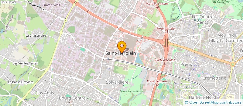 localisation de l'entreprise SCI DU 6 AVENUE JACQUES CARTIER  NANTES