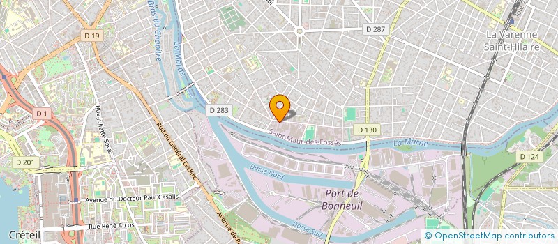 localisation de l'entreprise SCI DU 6 AVENUE RASPAIL à SAINT-MAUR-DES-FOSSES