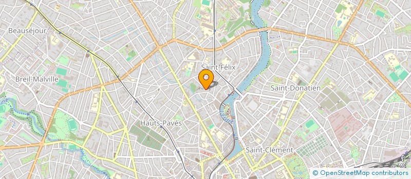 localisation de l'entreprise SCI DU 6 BD PAUL CHABAS à NANTES